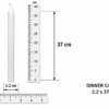 Dinner Candles