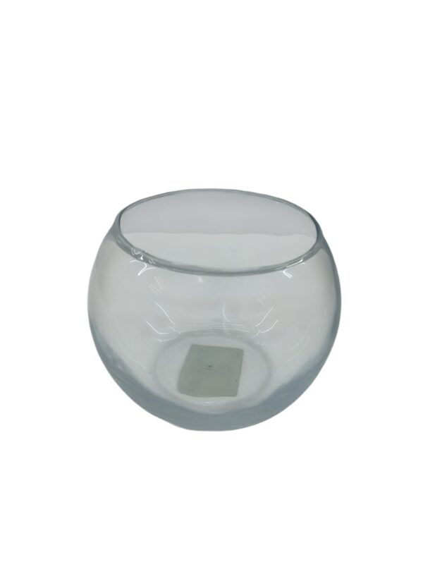 glass holder ball 10cm Glass Candle Holders