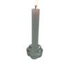 glass holder flower setting Glass Candle Holders