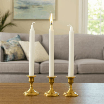 Prayer votive candles Prayer votive candles in plain white finish – CANDLE MAKERS South Africa