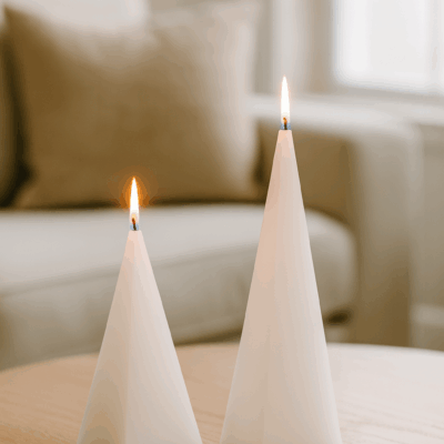 pyramid setting Pyramid Candles