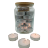 Tea Lights & Matches in Glass Jar